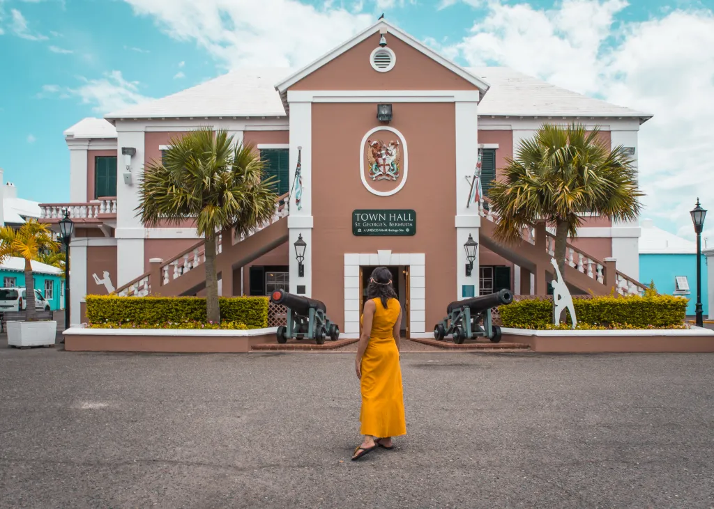 Town Square street, The town of St George
