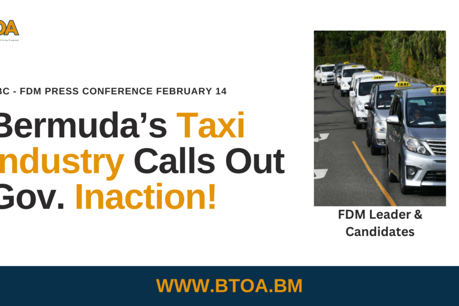 Bermuda’s Taxi Industry Calls for Meaningful Government Engagement Amid Policy Concerns 1