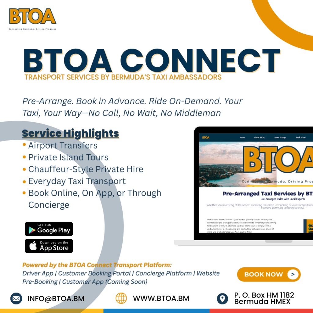BTOA Connect advert image Why BTOA Connect Is the Future of Transportation in Bermuda