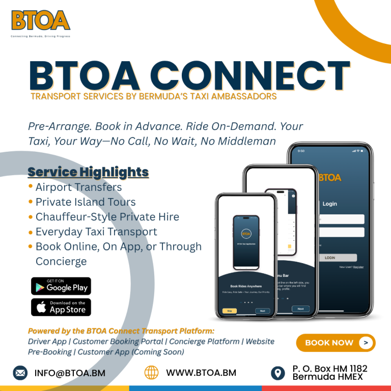 BTOA Connect advert image Why BTOA Connect Is the Future of Transportation in Bermuda
