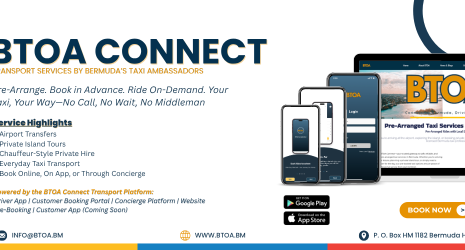 BTOA Connect - A New Era in Taxi Transport Services for Bermuda
