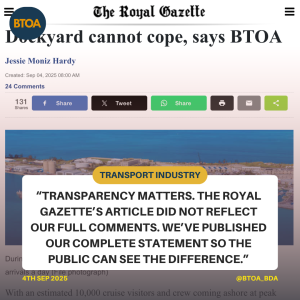 BTOA Clarification & Call for Journalistic Integrity