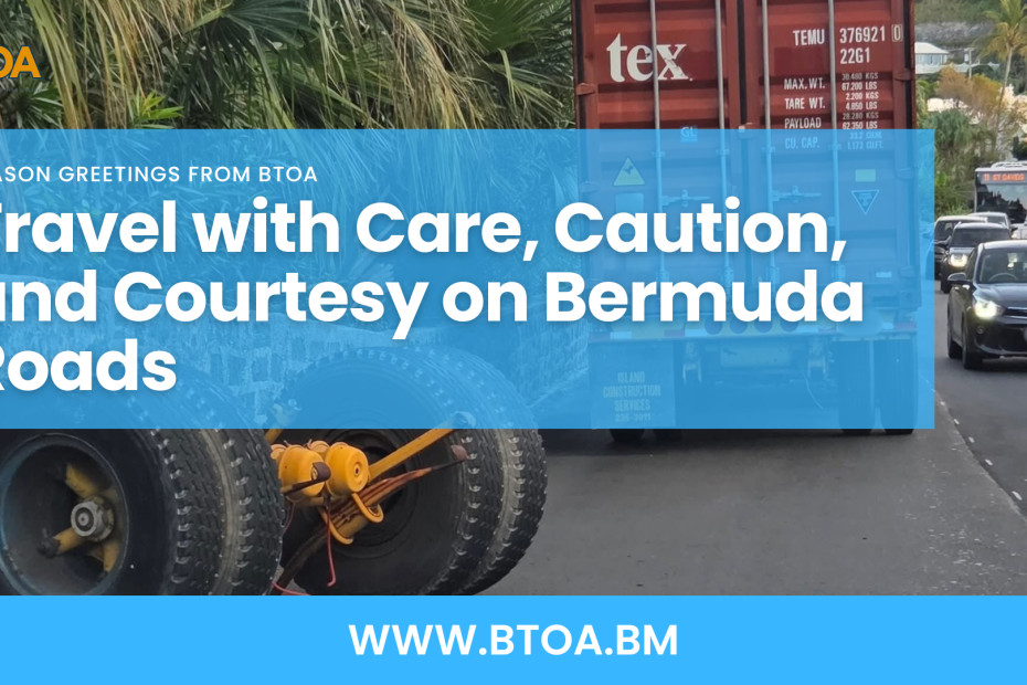 Travel with Care, Caution, and Courtesy on Bermuda Roads