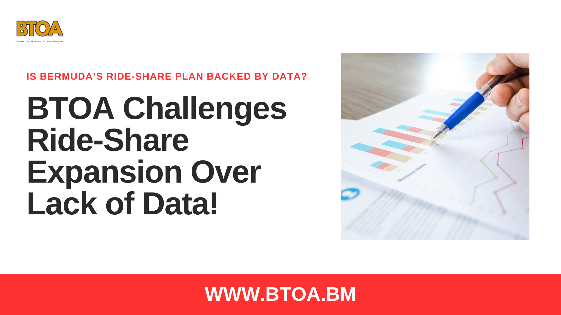 BTOA Challenges Ride-Share Expansion Over Lack of Data!